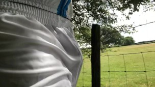 FREEBALLING in White Shorts