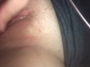 Squirting hard all over my vibrating dildo