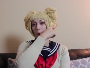Toga Himiko Cosplay Japanese Candy Eating Haul n Blunt Smoking GFE
