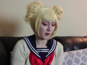 Toga Himiko Cosplay Japanese Candy Eating Haul n Blunt Smoking GFE 12/16