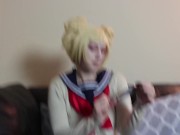 Toga Himiko Cosplay Japanese Candy Eating Haul n Blunt Smoking GFE 14/16