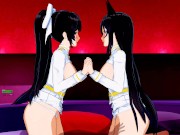 Azur Lane - Atago and Takao 3D Hentai Threesome 6/16