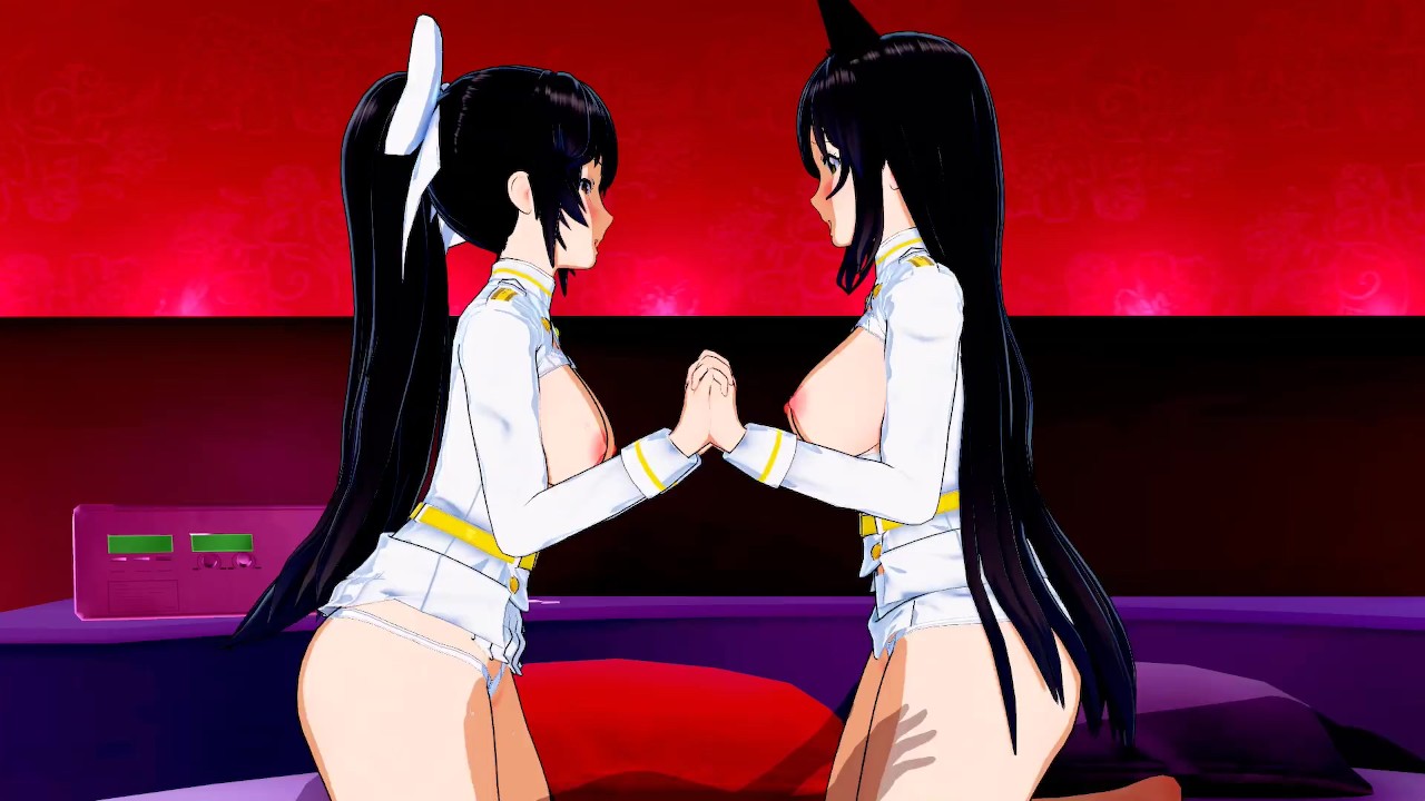 Azur Lane - Atago and Takao 3D Hentai Threesome - Free Sex Video - RedTube