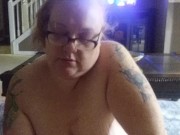 BBW Ginger gives head to cousin while family is home 11/16