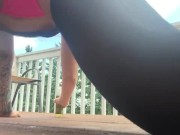 Fingering My Pussy Outside THERAWHONEY  6/16