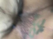 Daddy and Milan having some naughty fun in the back seat of the car 16/16