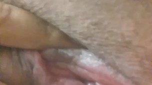 Massaging my pussy