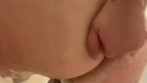 Shower ass play