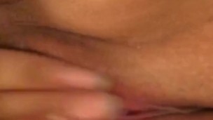 Playing with my tight pussy