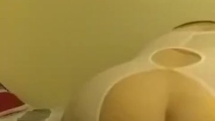 HOT MILF SOLO IN SEXY WHITE TEDDY