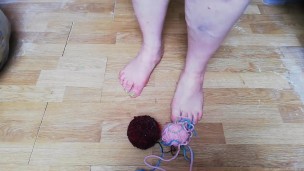 Playing with yarn