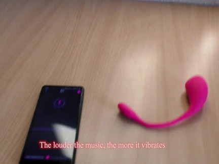 Sound Control Vibrator In Public - No Orgasm, No Fuck, No Cumshot, But Fun