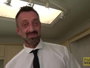 PASCALSSUBSLUTS - Piggy Mouth smashed anal and cum in mouth 6/16