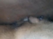 Milf step mom gets her squirting pussy creampied and stretched by young BBC