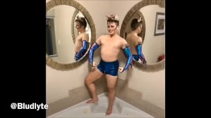 Trans merman slideshow and twerk