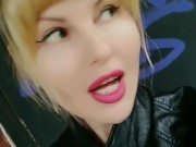 Public, cute tight pussy flashes on the street, could fuck me by the wall? 13/16