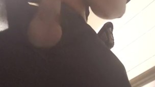 Jacking off in a Burger King rest room