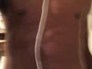 Ebony college athlete soft tease