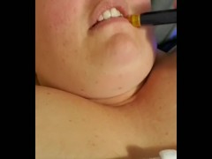 Bbw milf takes double my load.. and swallows all my cum..