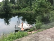 Setting Up Before and After The Camera Rolls - Random Missy and George Clip 2/16