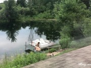 Setting Up Before and After The Camera Rolls - Random Missy and George Clip 6/16