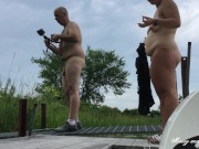 Setting Up Before and After The Camera Rolls - Random Missy and George Clip