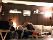 Sit there and watch while I ride this big black cock 4/16