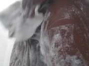 Soapy BBC, without bustin a nut