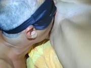 Man pussy and clit licking until she has real orgasm. (close up) 10/16