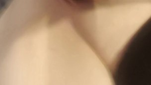 So horny I couldn't wait for cock. I used this big cucumber