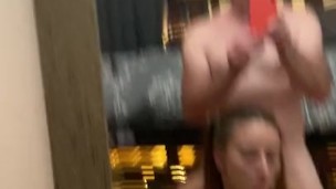 Doggy style and double cum shot on my face!!