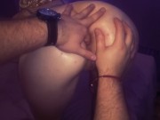 Сколько пальцев в твоей пизде? Мега оргазм от пальца, много белой спермы! 14/16