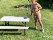 UNEDITED VERSION - RISKY OUTDOOR BLOWJOB FULL NUDE FROM MISSY AND GEORGE 16/16