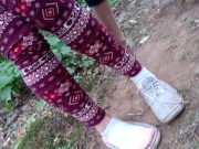 Changing My Dirty Pee Panties In Public 15/16