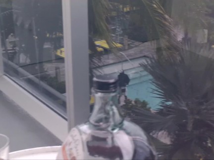 Balcony Handjob