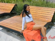 public flirt at the park