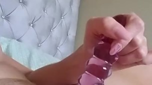 Amateur Milf Cums with Pink Toys and Shows off Tight Pussy-KiannaSweets