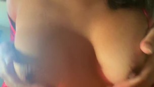 Shaking my titties