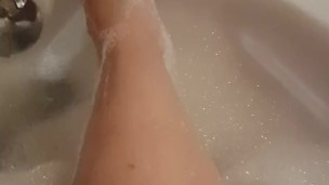 piedi e schiuma