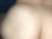 Thick White teen let’s me cum inside her ! 8/16