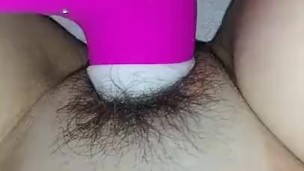 POV short vid of me vibrating my wet gooey pussy and cumming hard