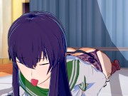 Highschool of the Dead - Saeko Busujima Doggystyle Hentai 13/16