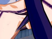 Highschool of the Dead - Saeko Busujima Doggystyle Hentai 9/16