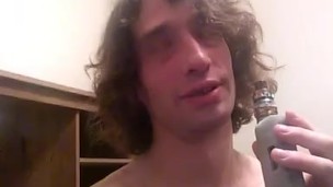 Topless Transgirl Vaping; 16+ Months on HRT/Estrogen