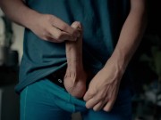 Jerking my dick in my underwear 4K