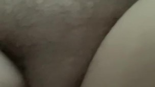 you can hear my fat wet pussy as I moan while fingering myself