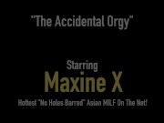 Cambodian Cougar Maxine-X & Selah Rain Butt Banged By 6 BBCs 1/16