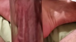 Pumping up my cock