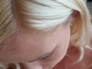 POV fuck and cum on a cute little blonde girl. 7/16
