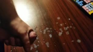Late night jerkoff & cum